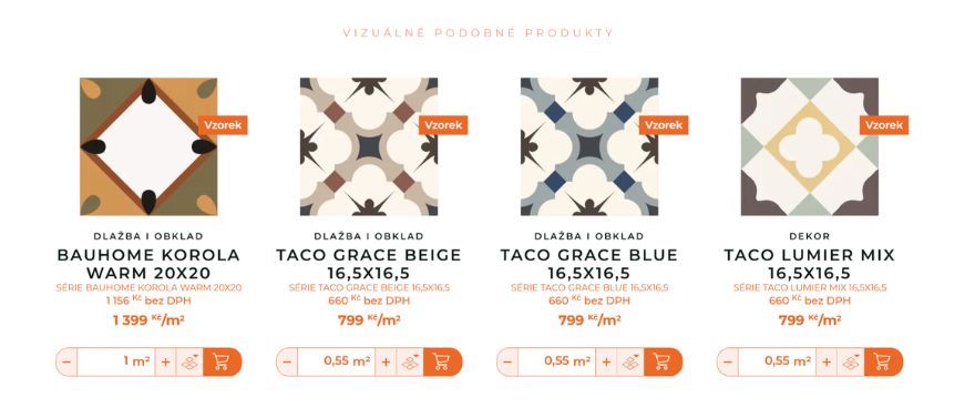 AI doporučené produkty na základě podobnosti