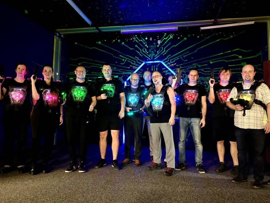 Programia tým na laser game