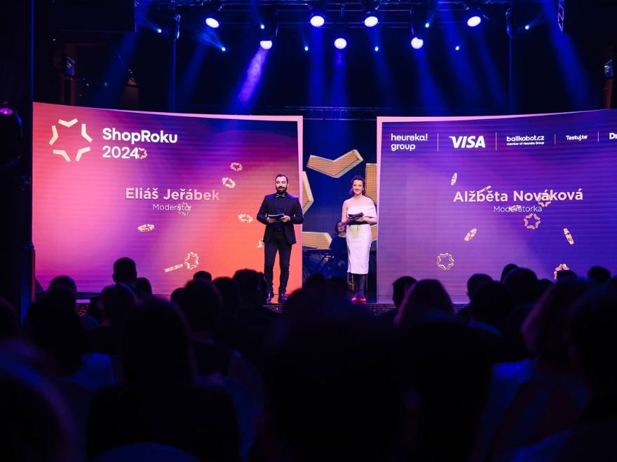 Galavečer e-commerce soutěže ShopRoku 2024