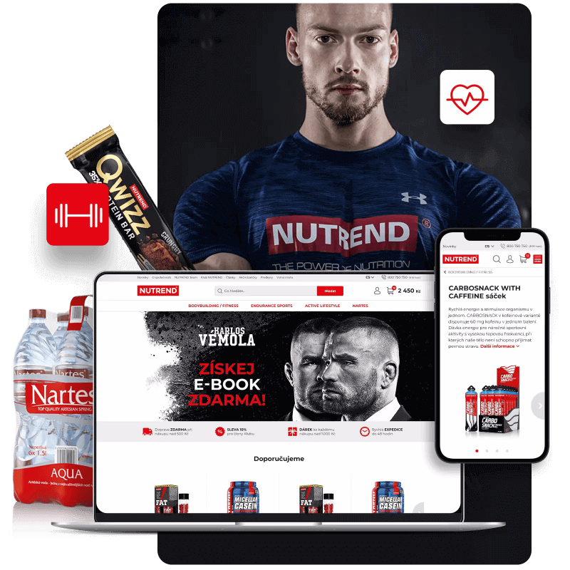NUTREND – lídr na trhu s produkty sportovní výživy a s potravinami pro aktivní životní styl